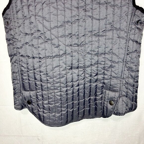 Southern Pines Men Gray Quilted Vest Full Zip Flannel-Lined Sz M - Picture 8 of 8